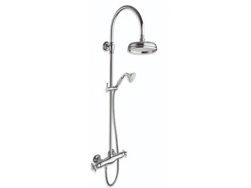 CRILD486 - Wall-mounted thermostatic shower panel with hand shower by CRISTINA Rubinetterie - view 2